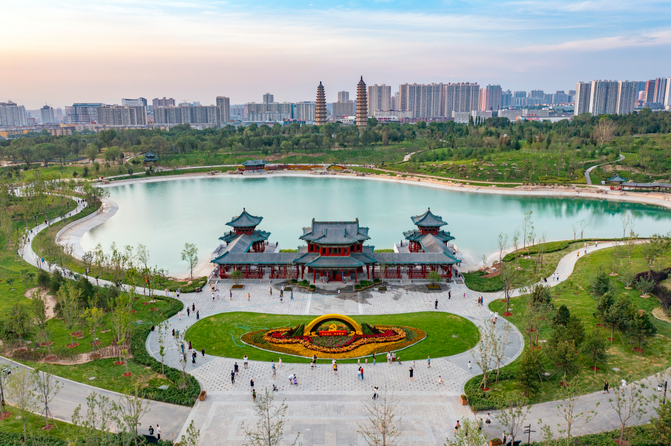 雙塔景區建筑群仿古建筑工程