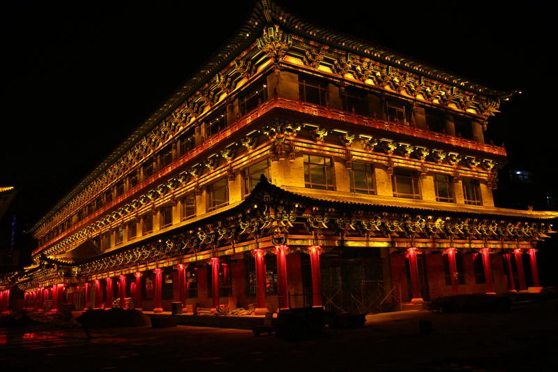 山西飯店仿古建筑裝飾工程