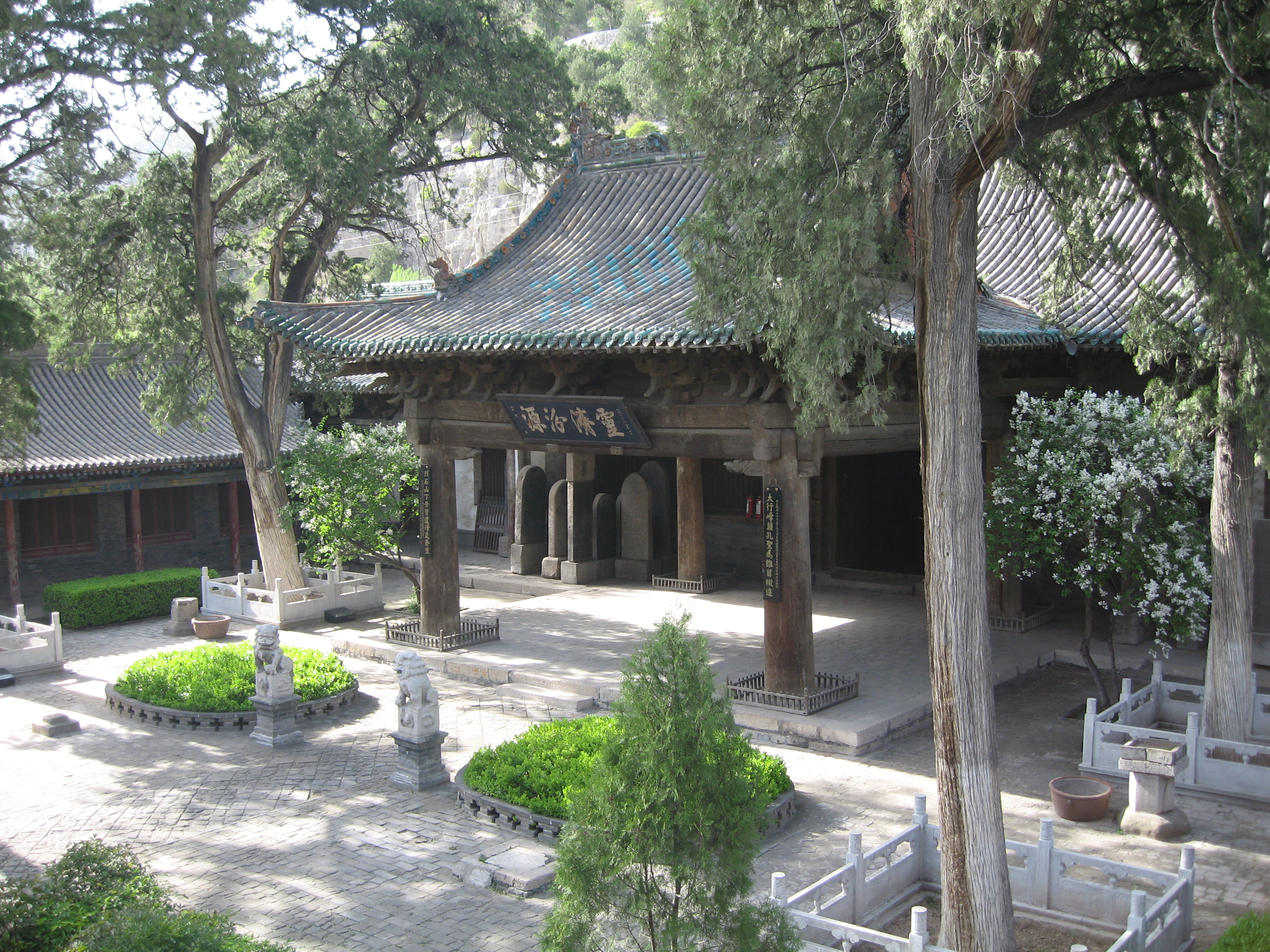 太原竇大夫祠修繕工程